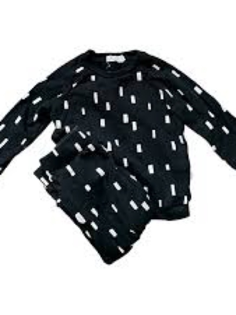 Little Kid's Miles the label Organic Cotton Stretch Sweatshirt pants set 9 mo